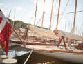 Eine Yacht eleganter als die andere – Blick in den Hafen beim Sterling Cup in Flensburg