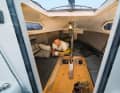 The Sailart offers the most space below deck; clever storage solutions and wooden elements make everything look very comfortable and cosy