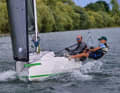 The Sailart 17.5 sails as sporty as a dinghy