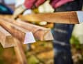 Länge ausmessen und Schäftungslänge hinzugeben. Ein Trapezprofil sorgt für gute Eigenschaften