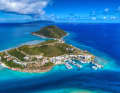 Die Insel Scrab Island in den BVIs