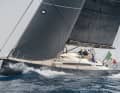 Strong performance. The Solaris 50 has no trouble with wind and waves