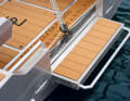 Just enough: the bathing platform. Nice: the trimming aids for the Traveller