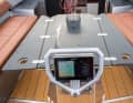 The expansive table with plotter holder goes well with the lavish cockpit layout