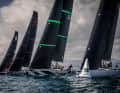 Impressionen der TP52-Weltmeisterschaft 2022 in Cascais (Spanien) 