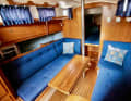 The saloon is neither large nor really high with a maximum interior height of 1.84 metres