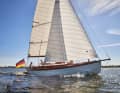 Die zehn Meter lange Kreuzeryacht "Troll" wurde 1924 von der ehemals "Kaiserliche Werft" heißenden Kieler Reichswerft gebaut