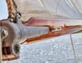 The ship was originally gaff-rigged and, apart from the rigging, is still in its original condition today
