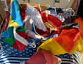 Gastlandflaggen für die Weltreise. Zunächst ging es  via Ärmelkanal und Biskaya auf die Kanaren