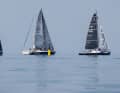 Impressionen vom Ziel der Aalregatta-Rückregatta von Eckernförde nach Kiel am Stollergrund