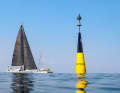 Impressionen vom Ziel der Aalregatta-Rückregatta von Eckernförde nach Kiel am Stollergrund