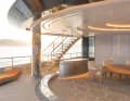 The 98-metre-long A&R building "Aviva", which was launched in 2018, is decorated by Esthec