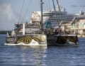 Loïc Escoffier : il y a quatre mois, son catamaran flottait encore, la quille à la verticale, dans la mer d'Irlande