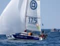 Tom Wehde, del Team Next Generation Sailing, partecipa alla sua prima Mini Atlantique a bordo di “Osterrath” nella classifica delle imbarcazioni di serie.