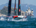 New Zealanders and Italians fought exciting duels on the second day of racing.