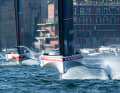 Im finalen Duell der zweiten Vorregatta zum 38. Louis Vuitton America's Cup stürmte Luna Rossa zum Sieg.