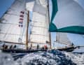 Classic yachts against a dream Caribbean backdrop, taken at this year's Antigua Classic Week