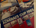 Une affiche de l'Admiral's Cup de 1985, tirée du livre "Surprise Coup", publié après la victoire allemande de 1993.