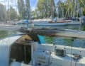 Bei dem Akkubrand an Bord der Bente 24 im BMK Yachthafen in Langenargen wurde eine Person leicht verletzt