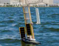 La nouvelle sonde à voile « Albatross » lors de son essai à Singapour.