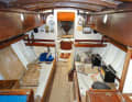 The interior was extensively renovated and fitted with mast supports.
