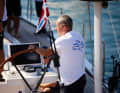 Le skipper du "Berenice Cube", Marco Rodolfi