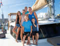 Danielle et Todd Weiden, tous deux âgés de 42 ans, originaires de Floride, avec quatre enfants âgés de sept, neuf, onze et quatorze ans.
