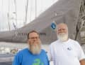 J. Bibb and Barry Vial have been sailing for many years. In 2018, the pair moved to their previous cat