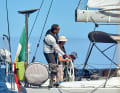 The Italia Yachts 15.98 is skippered by Andrea Neri