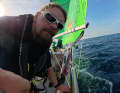 It was the first time that Christian Sauer had crossed the Atlantic.