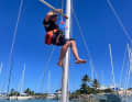 Argo team manager Thomas Kindermann supported Sauer with the preparations in Fiji.
