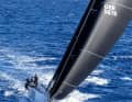 From the drone's perspective: Henri de Bokay's "Rafale" on an offshore mission.