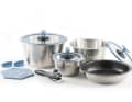 However, the Cookvision pot set can be customised. Here is a starter set with three pots, a pan and accessories