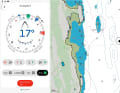 Pilote automatique : la plupart des distributeurs automatiques de Garmin, Raymarine et B&G peuvent être commandés via l'application. Tous les modes de pilotage sont pris en charge. Il n'est pas possible de configurer le pilote automatique via l'application.