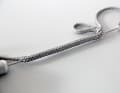 Complete the splice by pulling the short part inside the long one