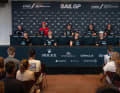 Alla conferenza stampa, l'allenatore Lennart Briesenick ha sostituito il timoniere Erik Heil, che si stava allenando contemporaneamente