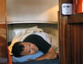 Peacefully through the night: the CO alarm ensures a good night's sleep even with the heating on