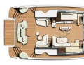 Nouveau bateau amiral de Bali Catamarans : le Bali 7.0. Variantes d'aménagement intérieur