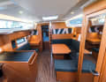 The saloon of the boat from Giebelstadt is shorter and much more compact than that of its competitors.