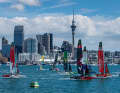 Le premier coup de canon de SailGP de la nouvelle année a été donné ce samedi au large d'Auckalnd.