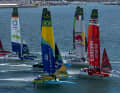 La ligue la plus rapide du sport de la voile est l'invitée du Sydney Harbour ce week-end.
