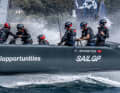 Das Schweizer SailGP Team in Italien