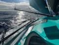 Avec les salutations de Sam Goodchild et Antoine Koch, qui étaient sixième au classement Imoca avec "For the Planet" le 11 novembre au matin.