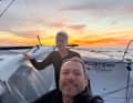 Romain Attanasio e Maxime Sorel guidano "Fortinet - Best Western". La barca è stata Imoca di Boris Herrmann nella sua prima Vendée Globe.