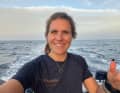 La skipper Clarisse Crémer su "L'Occitane en Provence".