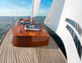 The desire for a large interior led to a lavish superstructure