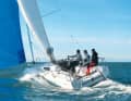 The boat is safe to handle in windy conditions and sails stiffly. The cockpit ergonomics are also impressive almost across the board
