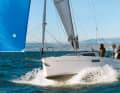 Gut 15 Knoten Top-Speed bei 20 Knoten Wind