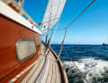 Good wood: The boat was created at a time when GRP was threatening to replace the classic material