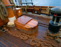 Iron chains rattle across the deck: In parts, the "Amphi" looks more like a workboat